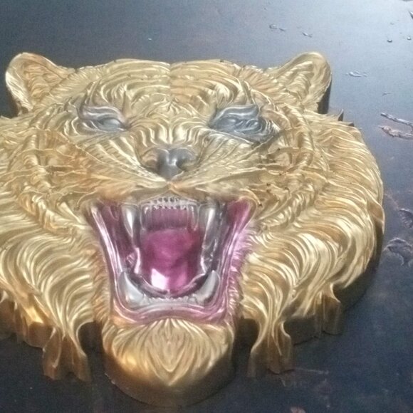 Handmade Tiger Wall Hanging - Picture 4 of 4